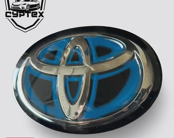 2017-2022 Toyota Prius Prime Hybrid Front Grille Emblem LOGO Radar Compatible 53141-42020/ 42021