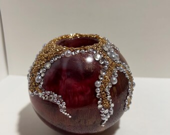 Geode Tea Candle Holder - Large
