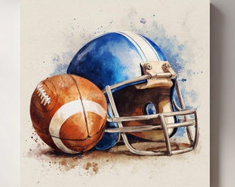 football field helmets hpainting Steeler Nation 2024 sports Canvas Print Artwork helmet Nfl  JEREMYWORST Redskins Football Helmet Paint By