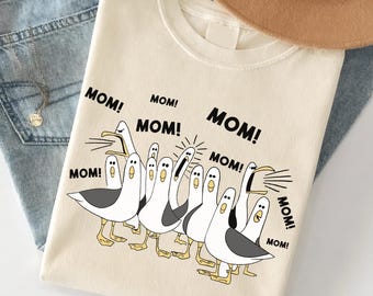 Camiseta de Disney para mamá, Gaviotas de Disney Buscando a Nemo, Sudadera Disney para mamá, Regalo para el Día de la Madre, Camiseta Disney para el Día de la Madre