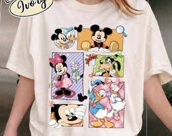 Camiseta Comfort Colors® Disneyland Original, Camiseta Mickey y sus amigos, Camiseta de vacaciones en Disneyland, Camiseta Disney World, Camiseta retro Disneyland