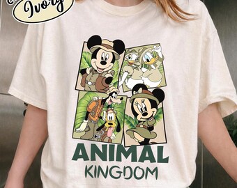Camiseta Comfort Colors Disney Animal Kingdom, Camiseta Disney, Animal Kingdom Vintage, Camiseta Disney Mickey Safari, Camiseta Disney Safari Familiar