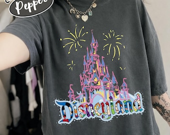 Camiseta Comfort Colors® Disneyland Original, Camiseta Mickey y sus amigos, Camiseta de vacaciones en Disneyland, Camiseta Disney World, Camiseta retro Disneyland