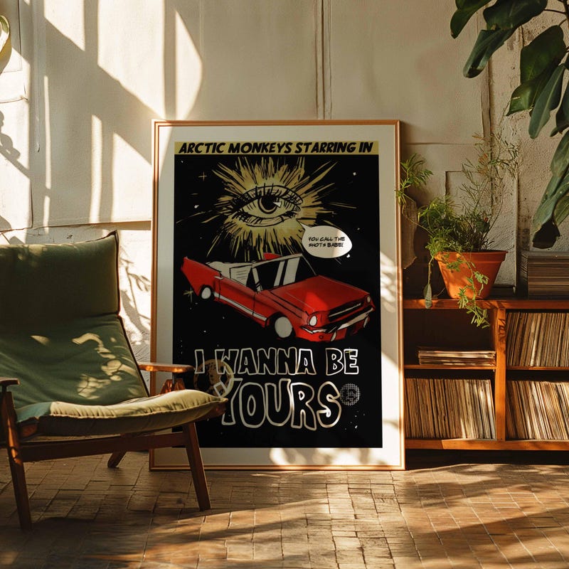 Arctic Monkeys Poster Etsy