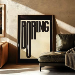 Bold Typografie Minimalist Poster | Eleanor Roosevelt Zitat | Moderne druckbare Kunst | Digitaler Download Dekor