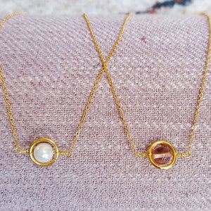 Gold To The Moon and To Saturn Necklace - Taylor Swiftie Merch, Folklore Necklace - Stocking Stuffer, Best Friend, Bridesmaid Gift, Eras