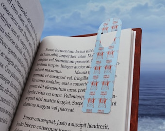 Cowboy Metal Bookmark: Fun Reader Gift for Bookworms