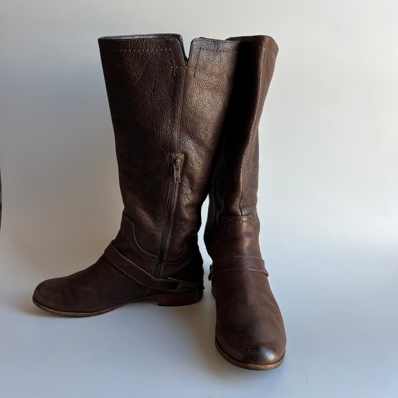 Brown Ugg Riding Boots Womens Size 8 - image 5