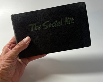 1950s Book of Games "The Social Kit" Binder with 100 Active Games