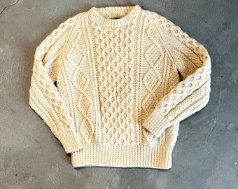 thick fisherman sweater