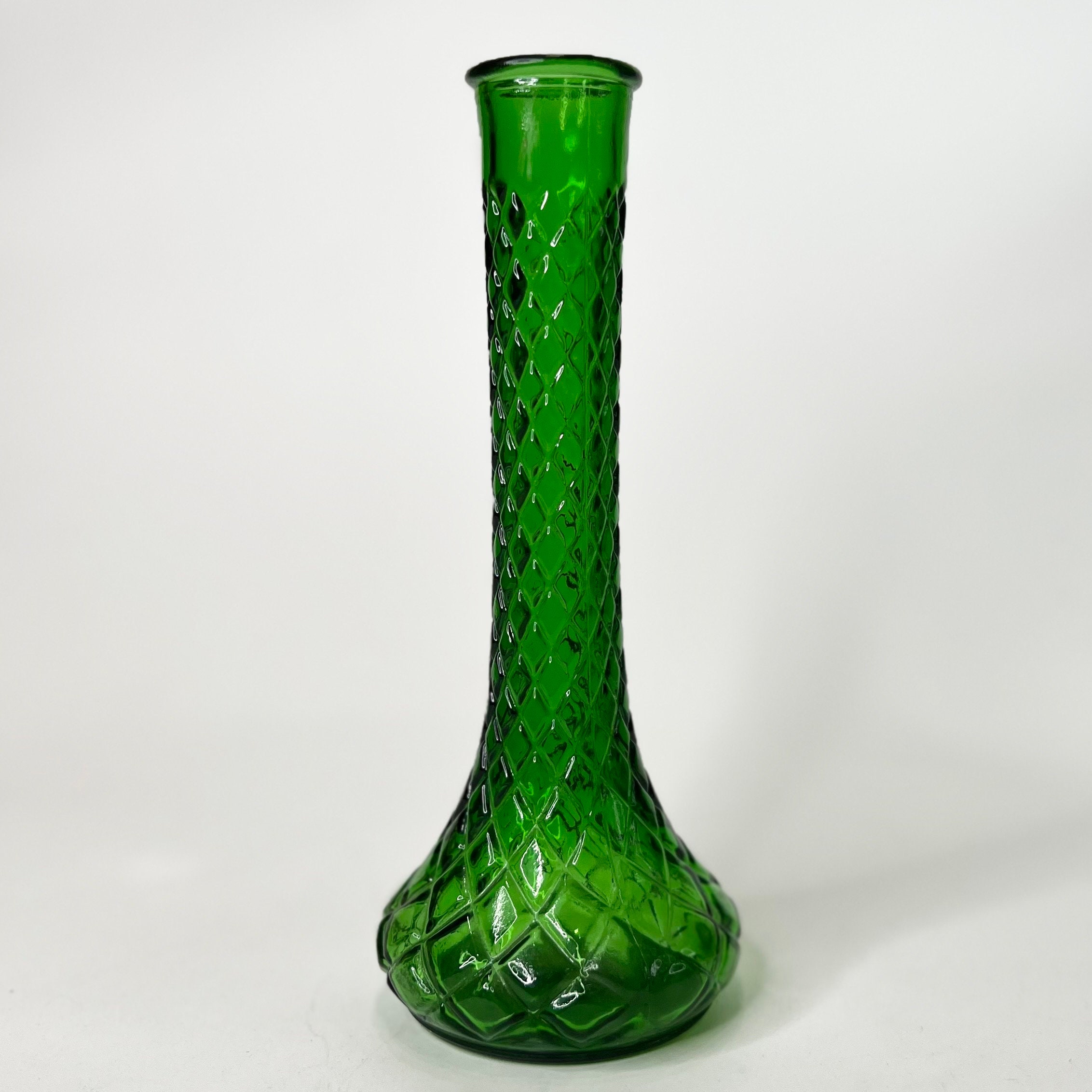 Vintage green vase - Etsy 日本