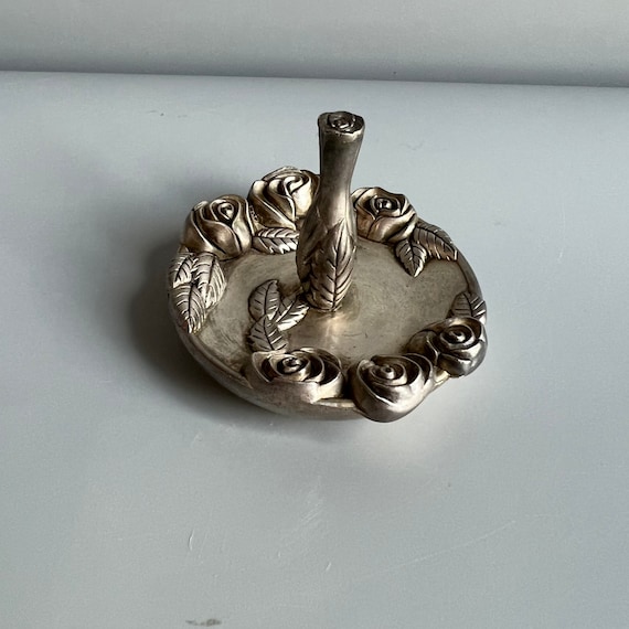 Godinger Ring Holder Silver Plate Ring Caddy View 4