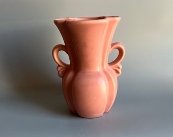 ヴィンテージの淡いピンクの鳥の花瓶：気まぐれな陶器の装飾 - Etsy 日本
