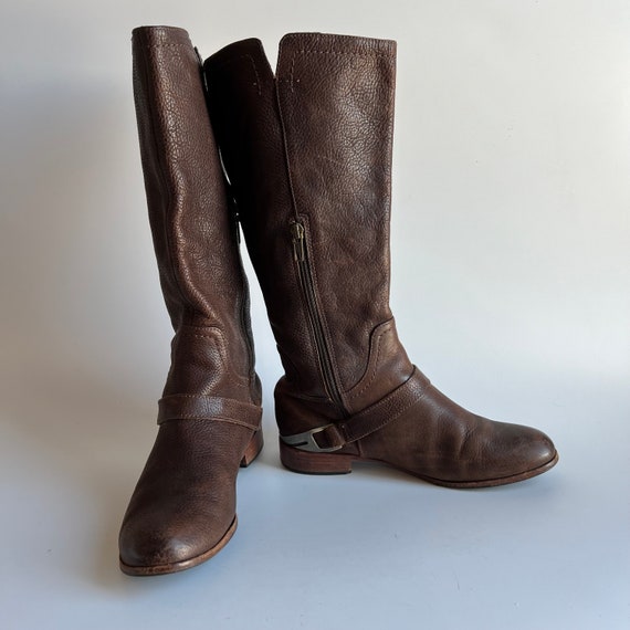 Brown Ugg Riding Boots Womens Size 8 - image 2