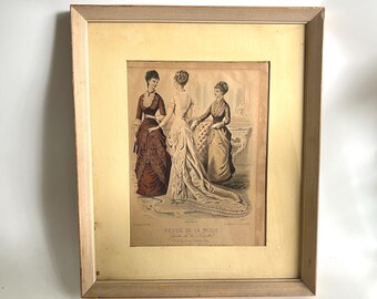 Vintage Revue De La Mode/gazette De La Famille 188/toilet Pasquet