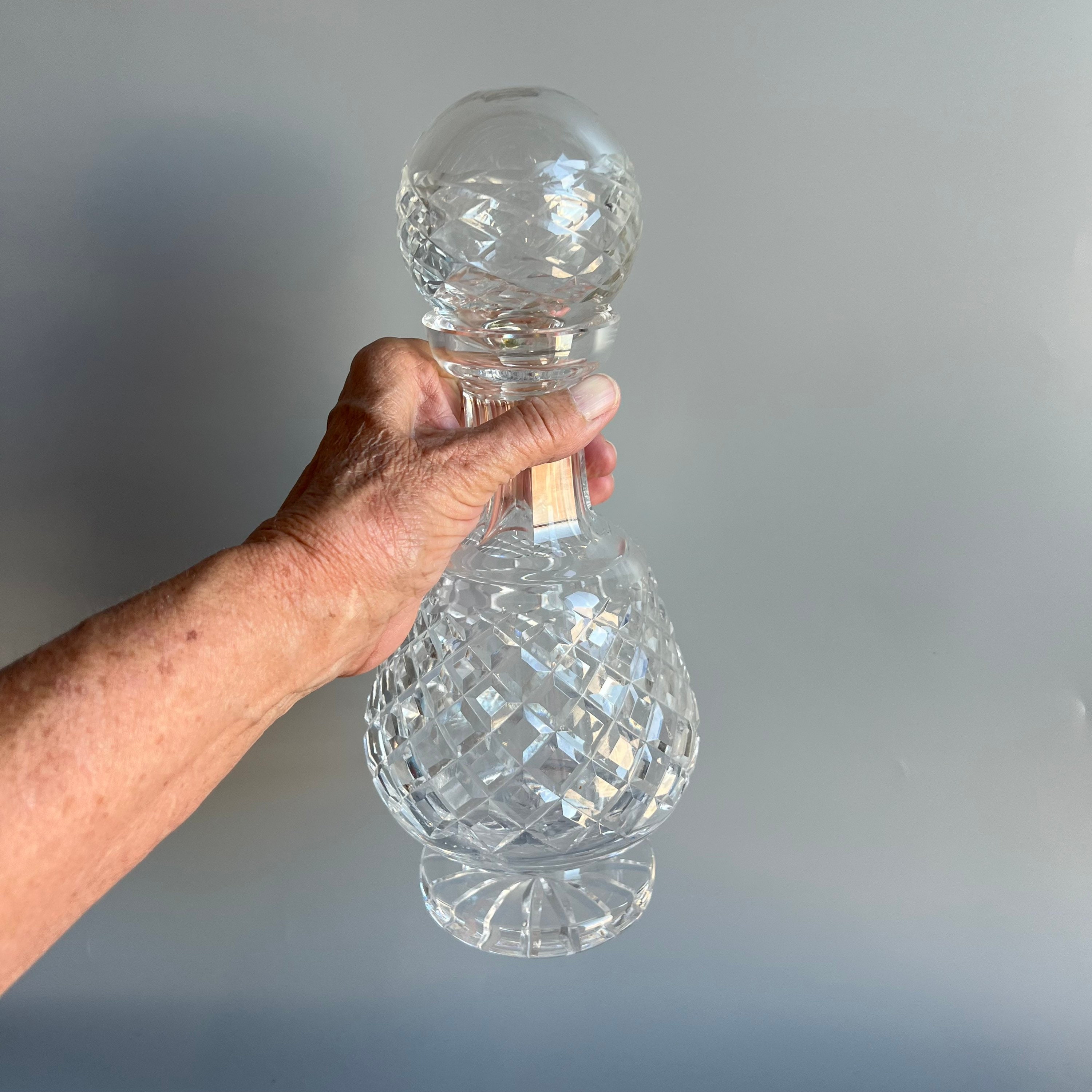 ウォーターフォード クリスタル デカンタ ボールトップ ハリウッド