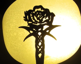 Hair Stick - Kushiels Dart in Ebonized Walnut