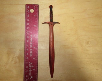 Hair Stick - Fantasy Sword 8 Hair Toy  in Padauk