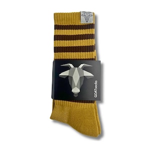 Striped &quot;Be Great&quot; GOAT Socks