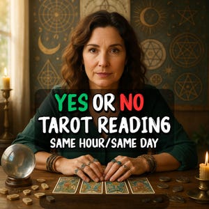 Hetzelfde uur ja of nee Tarotlezen | Paranormaal antwoord op één vraag | Snelle en nauwkeurige slinger- of kaartlezing | Direct inzicht