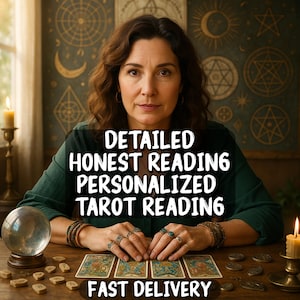 Gedetailleerde eerlijke paranormale lezing | No Sugarcoating Tarot Insight | Deep Medium Connection voor liefde, leven en spirituele helderheid – snelle levering