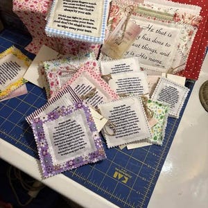 Small Handheld Prayer Quilts various sizes and prices