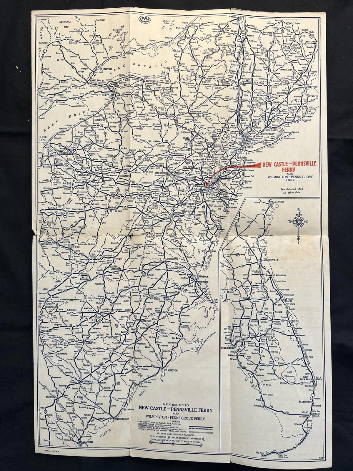 Aaa road maps - Etsy 日本