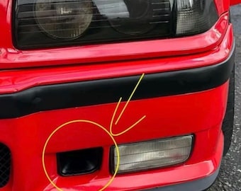 BMW E36 | Pair of Fog Light Air Scoops | Air Scoop Vent Duct 3D Printed PETG Left Right Side