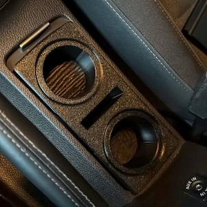 Golf 6 Cup Holder • 3D Printed Aftermarket Center Console Replacement • Cup Holder for Volkswagen Golf Mk6 • 3D Printed Car Part