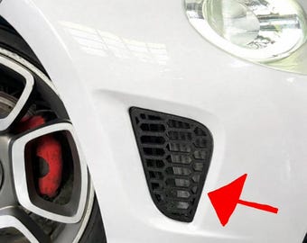 Fiat 500 and 595 ABARTH Front Side Grilles - Handcrafted Restyling