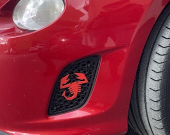 Handcrafted Fiat 500 and 595 ABARTH side grilles