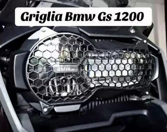3D Printed BMW GS 1200 Headlight Grille – Adventure Motorcycle Headlight Guard