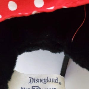 Vintage Disney Minnie Mouse Plush Toy 13 Inches with Tag Disney World zdjęcie 3