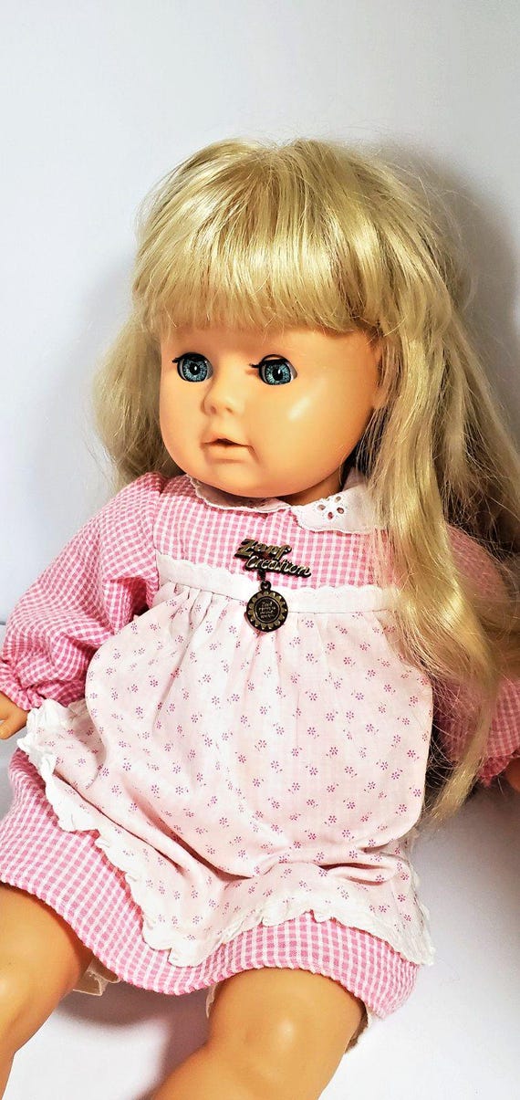 Zapf Creation German Play Doll Colette 18 Inches Blond Hair