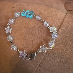 blue gummy bear bracelet