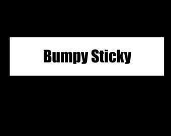 Bumpy Sticky Magnet for Vehicles, Funny Bumper Magnet.