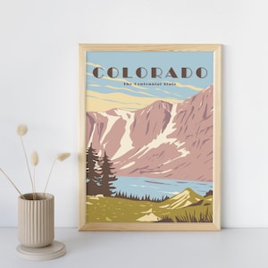 Colorado Landscape Poster - Digital Download