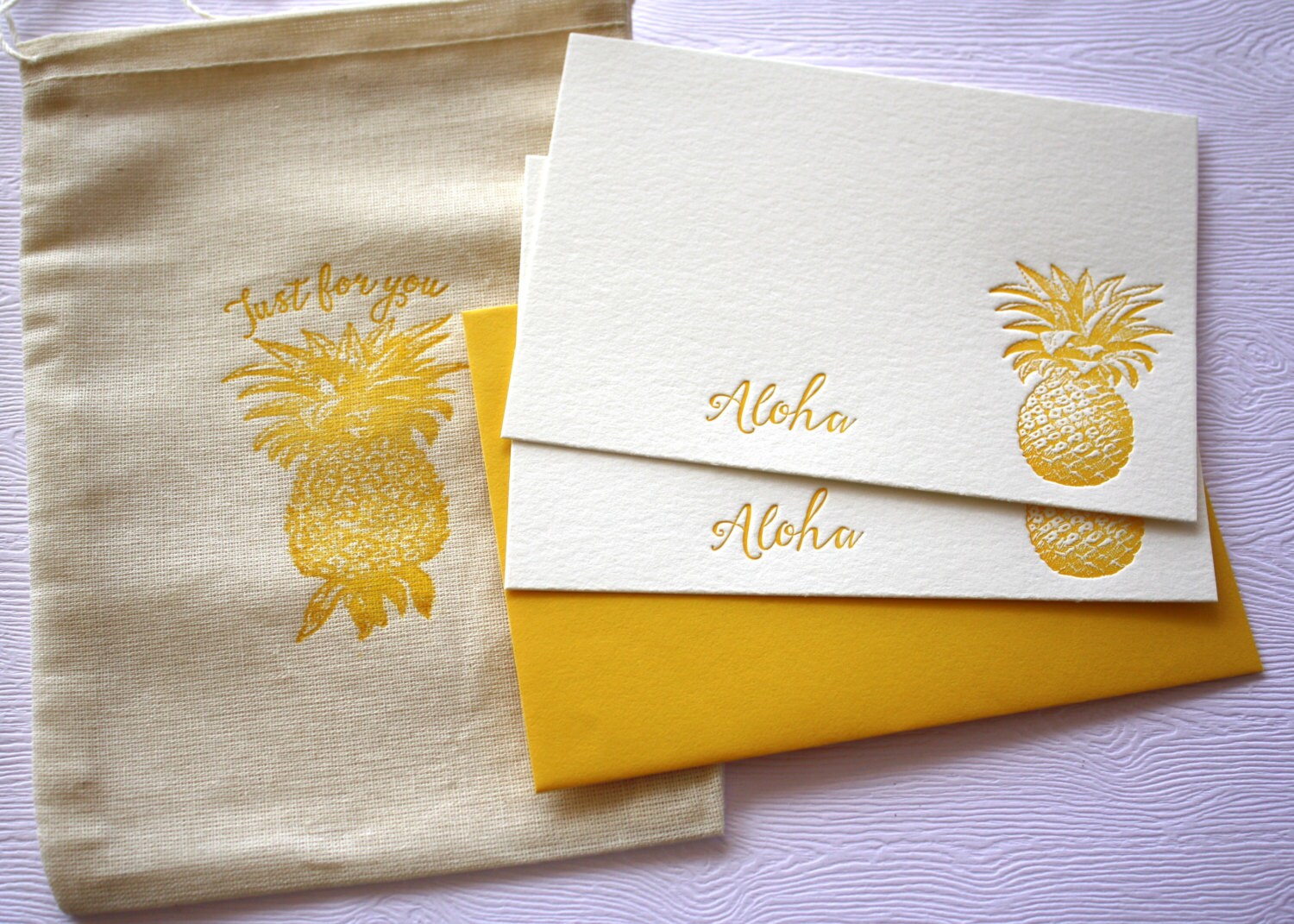 Sunny Gold Pineapple Letterpress Stationery Aloha Mahalo With Etsy Australia Sunny Gold Pineapple Letterpress Stationery Aloha Mahalo With Etsy Australia