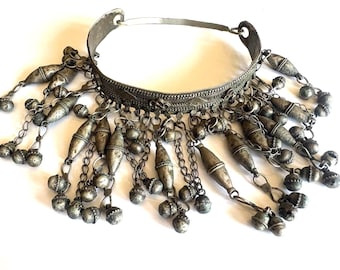 Vintage Bedouin Collar Necklace from Saudi Arabia