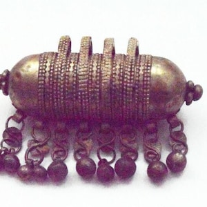 Vintage Silver Bedouin Amulet Holder Pendant