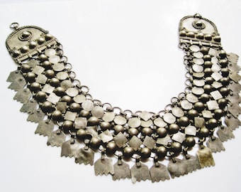 Antique Yemeni Silver Headband or Forehead Ornament