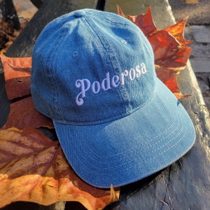 Poderosa &#39;Dad&#39; Hat | Spanglish Hat | Latina Hat | Mujeres Poderosas | Powerful Woman