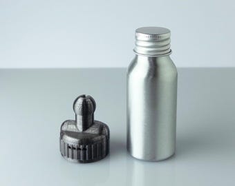 Inhalador de aceites esenciales individual / Inhalador de aromaterapia / Botella inhaladora portátil para viajes y almacenamiento