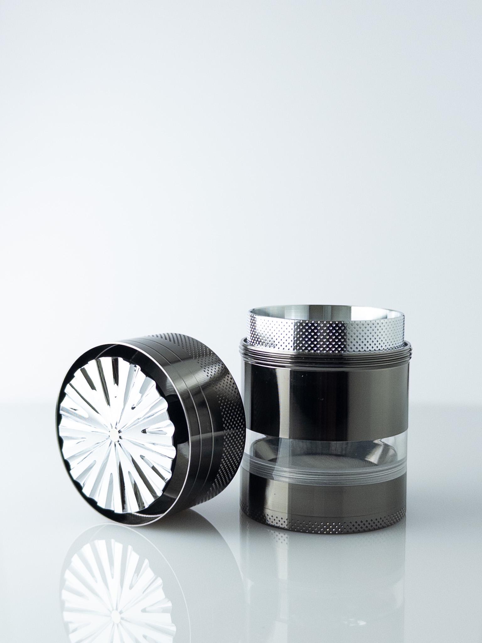 Premium Toothless Herb Grinder With Magnetic Lid | Perfect for Herbs,  Spices and Tobacco Blends | Durable & Sleek Design