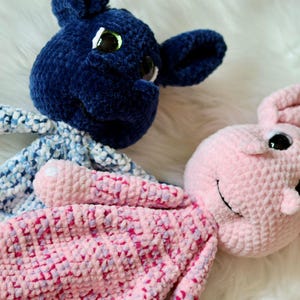 crocheted cuddly toy - cuddle cloth dragon