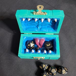 Blue Mimic Box Sculpture