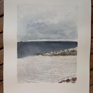 Aquarelllandschaft