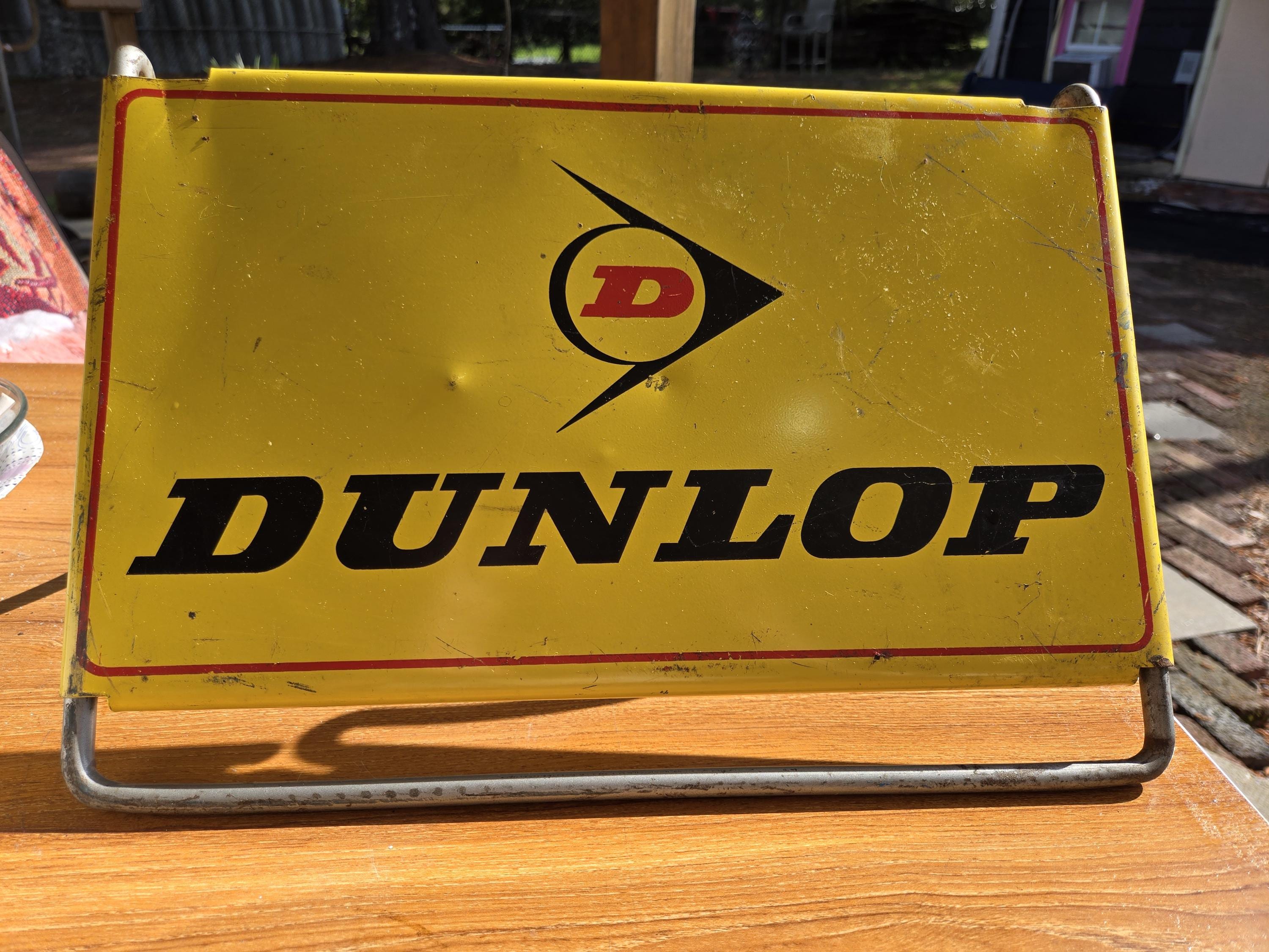 Dunlop Tires Sign - Etsy