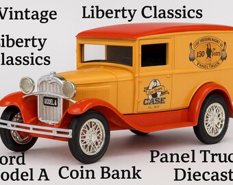 Alcancía de camión Ford Modelo A vintage: Liberty Classics Diecast coleccionable