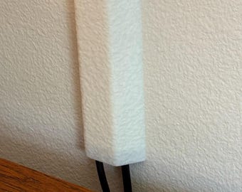 Copricavo TV verniciabile / Copricavo testurizzato per TV a parete / Copricavo a basso profilo / Gestione cavi stampata in 3D / Segmentato da 6"
